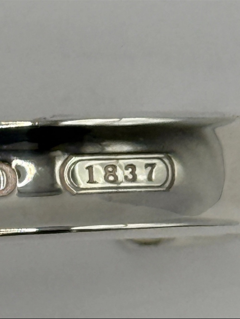 Tiffany & Co 1837 Sterling Silver Cuff Bracelet 1977 Heavy 40.7grams - Picture 8 of 9